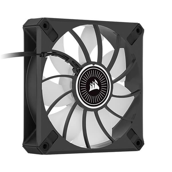 Corsair iCUE ML120 RGB Elite Premium 120mm PWM Magnetic Levitation Triple Fan Kit (Black)